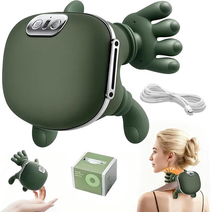 Bionic Finger Neck Shoulder Massager Wireless Neck Cervical Trapezius 4D Kneading Body Back Hand Massage Shawl Brushless Motor