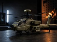 RC ERA C170 RC Helicopter 6CH Optical Flow Positioning Apache Brushless Stunt Armed RC Helicopter Model One-Key Inverted Toys